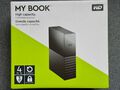 WD My Book™ Festplatte, 4 TB, USB 3.0, 3,5 Zoll, extern, Schwarz