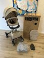 Stokke Xplory Stroller Beige Melange  Kinderwagen mit Insektenschutz Regenschutz