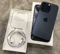 Apple iPhone 15 Pro - 256GB - Titan Blau (Ohne Simlock)