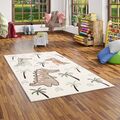 Kinder Teppich Softstar Kids Lustige Dinos Creme