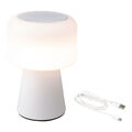 LED-Lampe mit Bluetooth Lautsprecher und kabellosem Ladegerät Lumineo 894417 