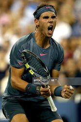 Outfit Tennis Nike Rafael Nadal, US OPEN 2013 size L-EXTREMELY RARE!🏆 