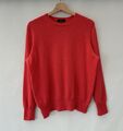 M&S reines Kaschmir Damen Pullover Größe Large 14 16 Marks & Spencer Sweater Pfirsich