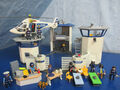 6872 6874 Polizei Station Gefängnis Hubschrauber viele Figuren Playmobil 4815