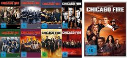 54 DVDs * CHICAGO FIRE - SEASON / STAFFEL 1+2+3+4+5+6+7+8+9 IM SET # NEU OVP + 