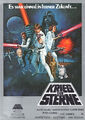 Krieg der Sterne STAR WARS ORIGINAL A0 Kinoplakat Harrison Ford / Mark Hamill