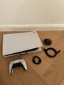 Sony PlayStation 5 (PS5) Digital Edition - weiß, 825 GB, mit Controller & Kabeln