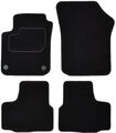 Fußmatten Set 4tlg für VW UP Seat MII Skoda Citigo passform Autoteppich ab 2011-