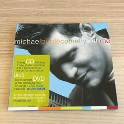 Michael Buble _ Come Fly With Me _ CD + DVD digipak _ 2004 Reprise