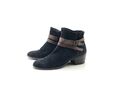 Tamaris Damen Stiefel Stiefelette Ankle Boots Blau Gr. 40 (UK 6,5)