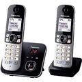 Panasonic KX-TG6822 Duo DECT, GAP Schnurloses Telefon analog  Anrufbeantworte...