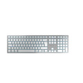 kabellose flache Mac Tastatur CHERRY KW 9100 Slim - Bluetooth Funk Metallplatte