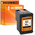 1x Patrone XXL für HP 62XL Black 5540 5541 5542 5544 5545 5547 5548 5640 5642