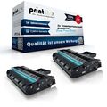 2x Premium Tonerkartuschen für Ricoh 407254 Toner Kassetten XXL-Easy Print Serie