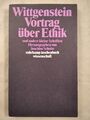 Vortrag über Ethik und andere kleine Schriften. Wittgenstein, Ludwig: