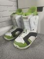 Burton Mint Snowboard Boots White UK 7 / EU 41 Speed Zone Laces Imprint 1