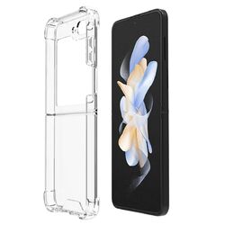 Für Samsung Galaxy Z Flip5 5G Kunststoff / Silikon PC + TPU Schutz Handy Hülle