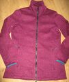 schöne Damen Outdoor- Strick-Fleece- Stepp- Jacke mit Stehkragen CMP Gr. S 38 TO