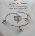 Leuchten Direkt  - Design Halogen Deckenleuchte - 3 Flammig - Durchm. ca. 30 cm