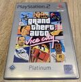 Grand Theft Auto GTA Vice City Platinum Sony Playstation 2 PS2 Vintage