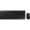 Cherry Stream Desktop Recharge Tastatur & Maus schwarz kabellos QWERTZ 1200dpi