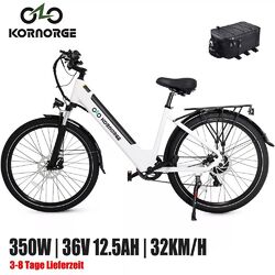 26Zoll Elektrofahrrad E Moutainbike E Bike Pedelec Damen Herren Commuter Fahrrad