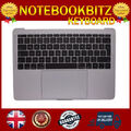 Ersatz für Apple MacBook Pro 13" A1708 2016 2017 UK Handauflage graue Tastatur