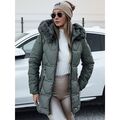 Damen Steppjacke Jacke mit Kapuze für Winter Winterjacke Halblang DSTREET S-L