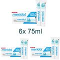 6x 75ml Meridol Zahnpasta Zahncreme 3x Doppelpack antibakterieller Effekt