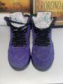 Jordan 5 Grape Leichte Nutzungsspuren Guter Zustand.