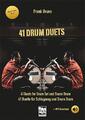 41 Drum Duets | 41 Duette für Schlagzeug und Snare Drum Spielbuch dt./engl. mit 