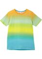 Neu Kinder T-Shirt Gr. 152/158 Weiß Bunt Kurzarmshirt Baumwollshirt