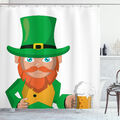 Kobold Duschvorhang Irish Elf Portrait Bier