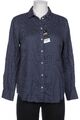 Peter Hahn Bluse Damen Oberteil Hemd Hemdbluse Gr. EU 40 Baumwolle Blau #qrke3or