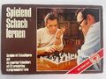 Vintage ASS Spielend Schach Lernen 1970er Jahre Spiel 