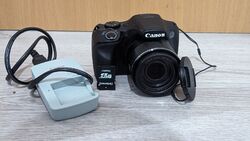 Canon PowerShot SX540 HS 20.3 MP Digitalkamera - Schwarz Inkl Tripod