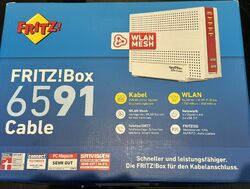 Fritzbox FRITZ!Box 6591 Cable - Weiß