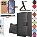 HANDY TASCHE FÜR SAMSUNG GALAXY ECHT LEDER FLIP WALLET HÜLLE CASE KLAPP ETUI BAG