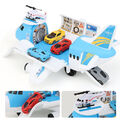 Transport Frachtflugzeug Auto Spielzeug Spielset für 3+ Jahre Alte Kinder B C6I0