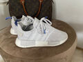 adidas NMD R1 Damen Mädchen Sneaker Sportschuhe Weiß Gr. 39 1/3 eher 38-38,5