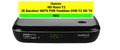 Humax | HD Nano T2 |  IR Receiver HDTV PVR-Funktion DVB T2 HD TV Antenne |  NEU