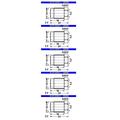 5x ATE 24.3516-0030.1 Überwurfschraube