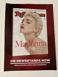 Madonna ""Der ultimative Leitfaden für ihre Musik & Legende"" Magazinwerbung 