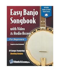 Easy Banjo Songbook for Beginners with Video & Audio Access, Hohwald, Geoff