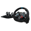 Logitech G29 Driving Force für PS5, PS4, PS3 und PC - Rennlenkrad mit Pedalen un