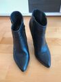 Damen Stiefeletten Gr. 38 Schwarz