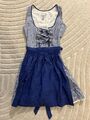 MarJo Dirndl mini Damen Blau Größe 34 XS