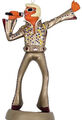 Wackel Elvis multitronic "The Fan" Original Neu Wackelfigur gold shaking man 055