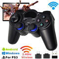 2,4G Wireless Gamepad Gaming Controller Joystick für PS3 Handy TV Box Tablets DE