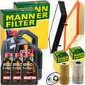 MANN INSPEKTIONSPAKET+8L MOTUL 5W-30 ÖL passend für OPEL VIVARO A 2.0+2.5 CDTI